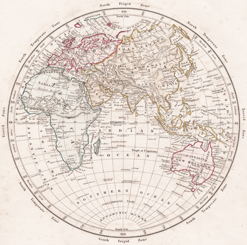 Eastern Hemisphere or Old World